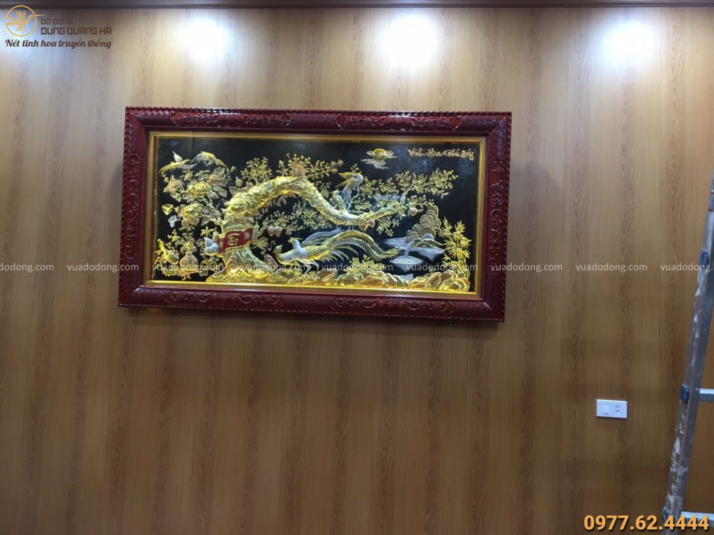Treo tranh vinh hoa phú quý cho khách tại Hà Nội 