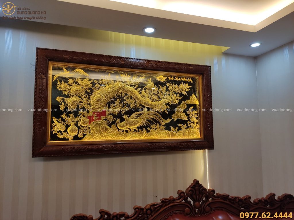 Treo tranh vinh hoa phú quý cho khách tại Hà Nội