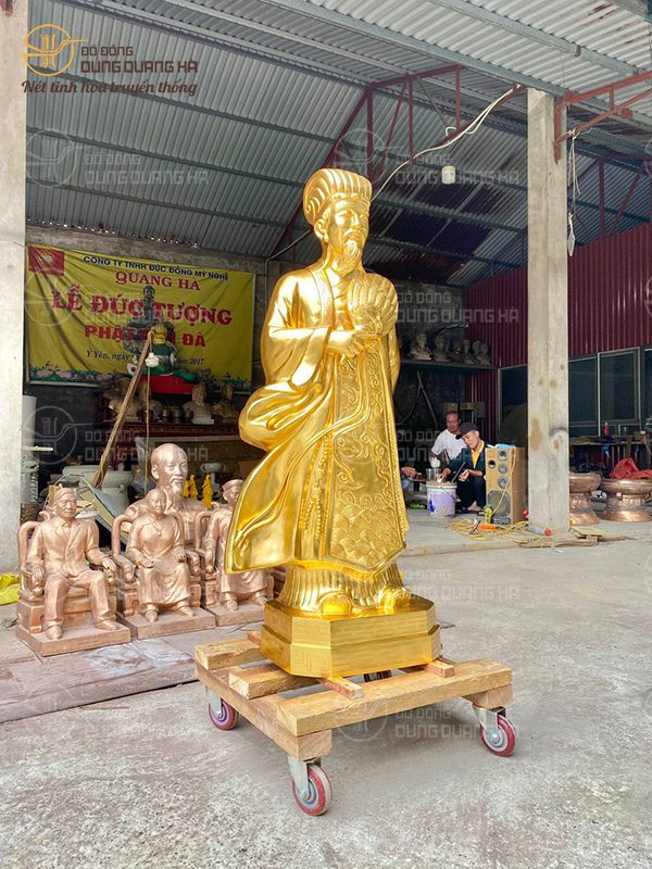 Giao tượng Khổng Minh tại nhà khách Yên Nghĩa - Nam Định 