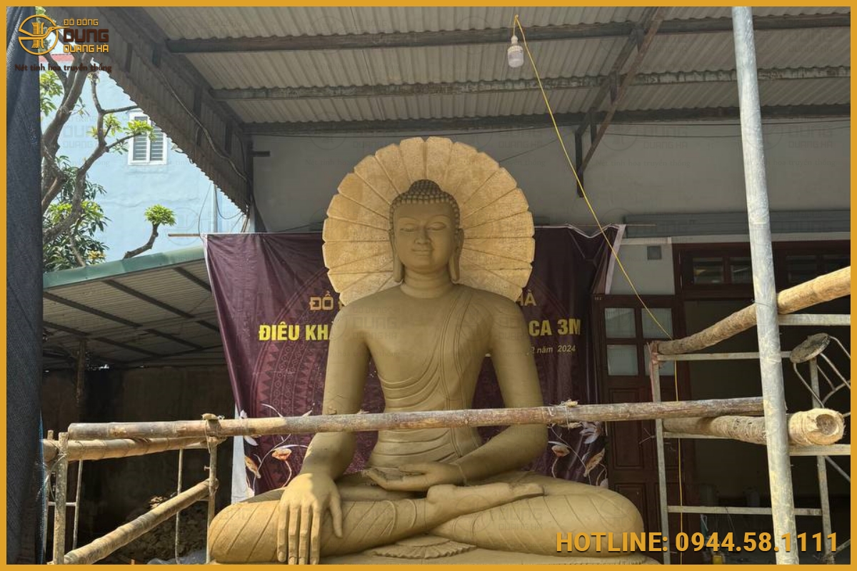 Mẫu tượng Phật Thích Ca 3m