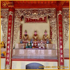 Cửa võng bằng đồng vàng mạ vàng