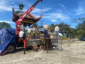 Hoàn thành đúc tượng Phật Bà cao 1m6 tại Chùa linh ứng, TP. Lai Châu