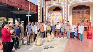 Đồ đồng Dung Quang Hà đúc tượng cụ tổ tại Giao Thuỷ, Nam Định