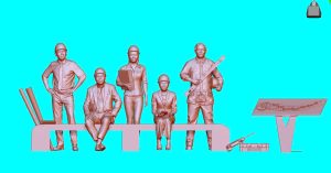 Đồ đồng Dung Quang Hà trực tiếp chế tác và thực hiện Bộ Tượng Đài Vinh Danh