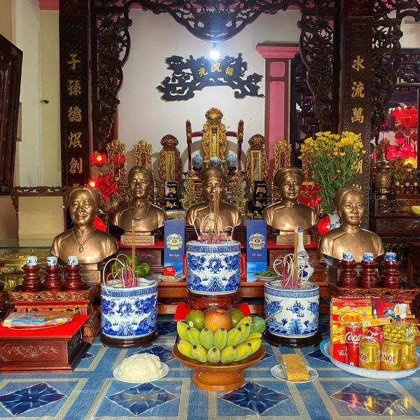 Hoàn thiện và an vị tượng truyền thần tại Yên Khánh, Ninh Bình