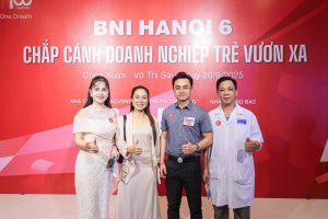 Đồ đồng Dung Quang Hà tham dự sự kiện BNI - Chắp Cánh Doanh Nghiệp Trẻ Bay Xa