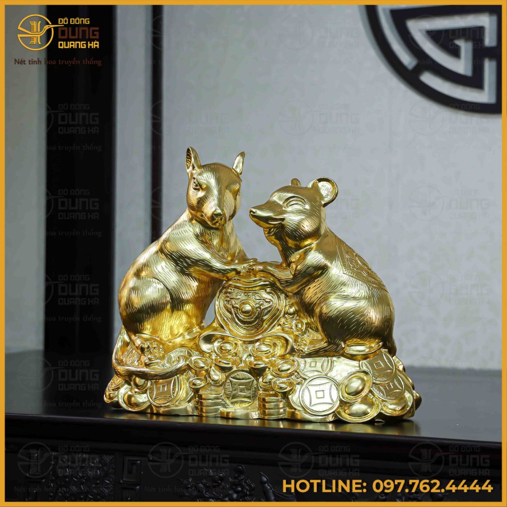 Sản phẩm toát lên vẻ đẹp vương giả với lớp dát vàng 24K rực rỡ