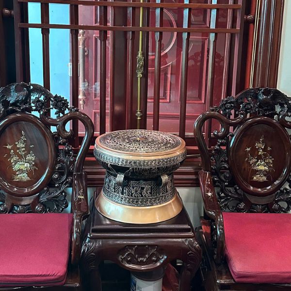 Quả trống đồng đỏ cao cấp