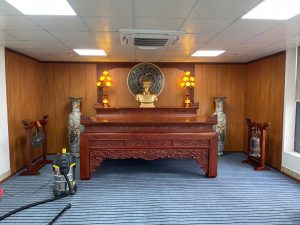 Đồ đồng Dung Quang Hà lắp đặt tượng bác hồ & mặt trống tại Ninh Bình