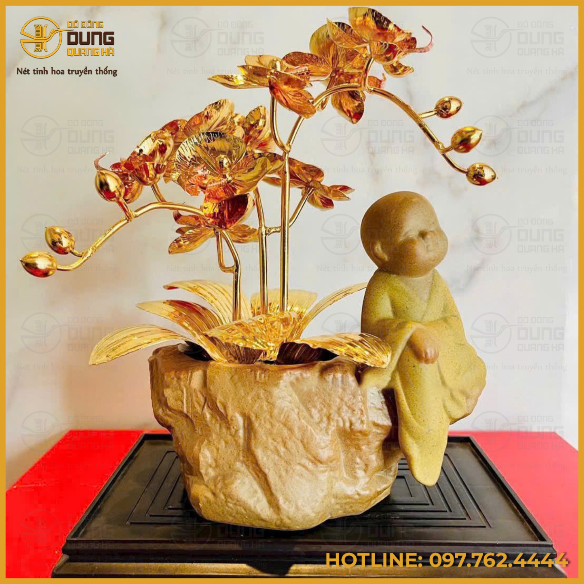 Lan Hồ Điệp Mạ Vàng – Tinh Hoa Hội Tụ, Tâm An Tự Tại