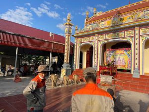 Lễ đúc tượng cụ tổ diễn ra tại Giao Thuỷ, Nam Định