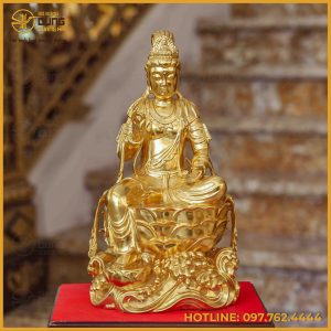 Dịch vụ đúc tượng Phật bằng đồng theo yêu cầu – Chế tác tôn tượng trang nghiêm tại Đồ đồng Dung Quang Hà