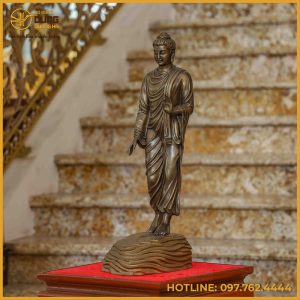 Dịch vụ đúc tượng Phật bằng đồng theo yêu cầu – Chế tác tôn tượng trang nghiêm tại Đồ đồng Dung Quang Hà