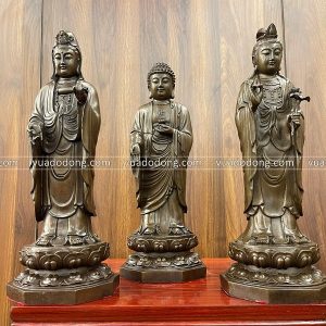 Dịch vụ đúc tượng Phật bằng đồng theo yêu cầu – Chế tác tôn tượng trang nghiêm tại Đồ đồng Dung Quang Hà