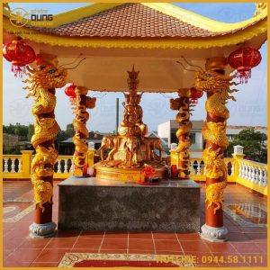 Dịch vụ đúc tượng Phật bằng đồng theo yêu cầu – Chế tác tôn tượng trang nghiêm tại Đồ đồng Dung Quang Hà