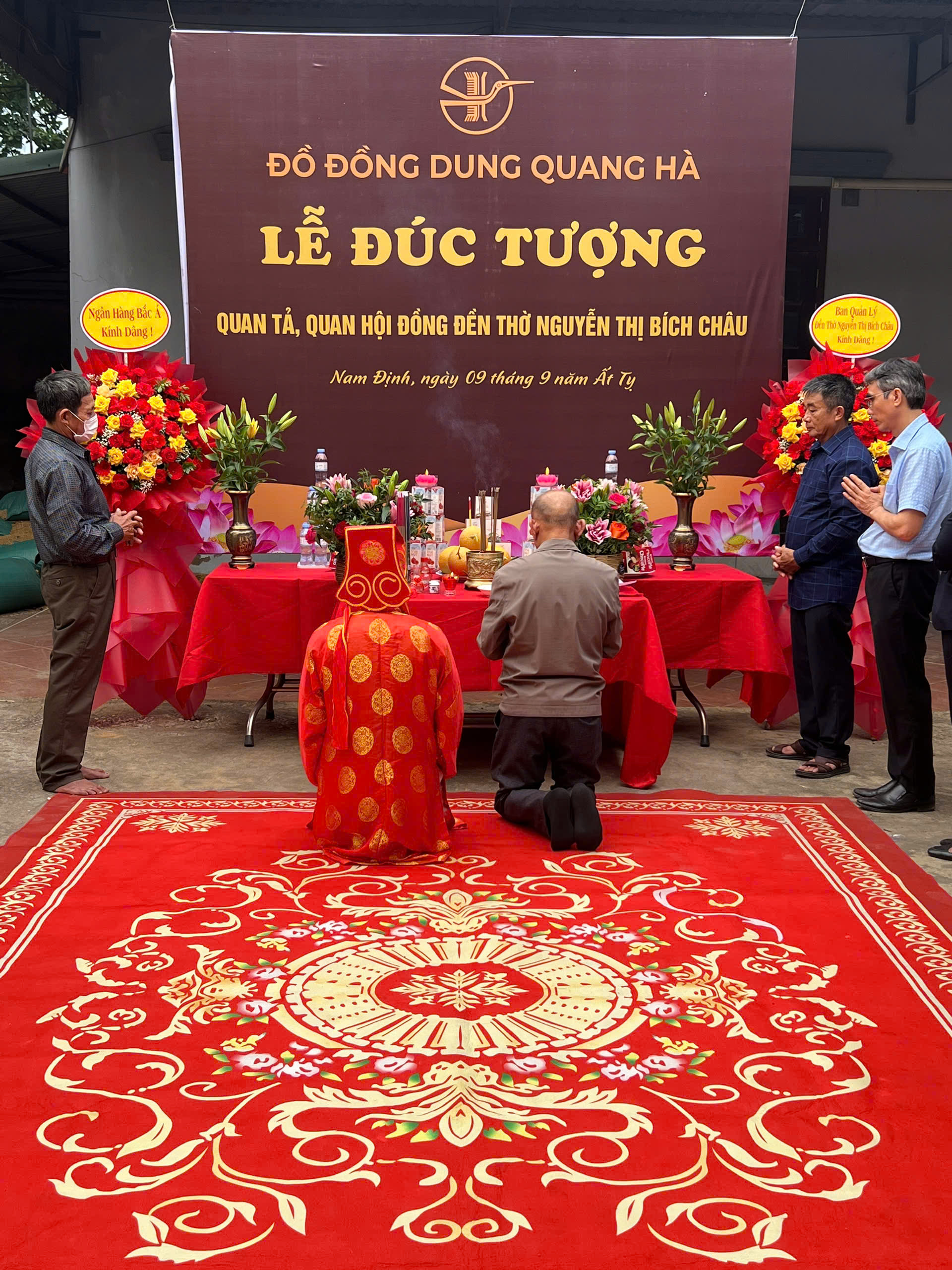 Quy trình đúc tượng: Bản hòa tấu của lửa, đồng và tâm huyết