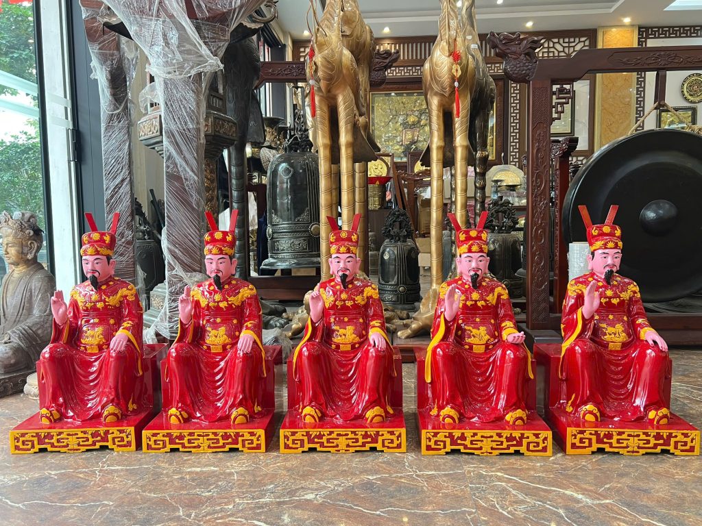 Hoàn thiện bộ tượng tại Đền Thiên Tiên Điện Phúc- Phúc Linh Từ tại Hưng Yên